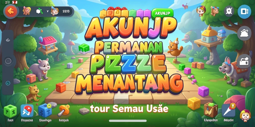 Screenshot AKUNJP menampilkan gameplay yang seru dan menantang.