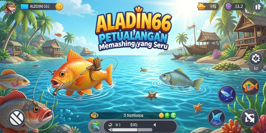 Screenshot ALADIN66 menampilkan momen memancing yang mendebarkan.