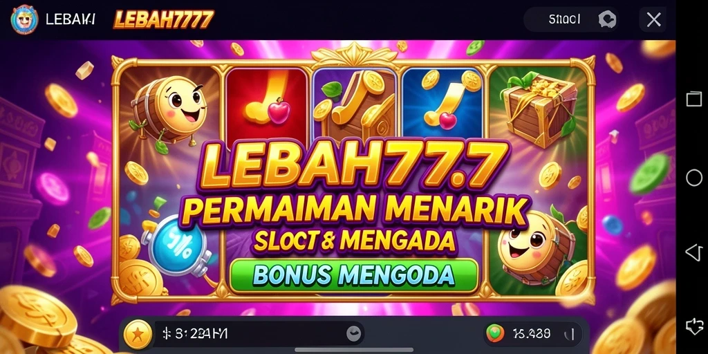 Tampilan menarik dari gameplay Slot LEBAH777 yang penuh warna.