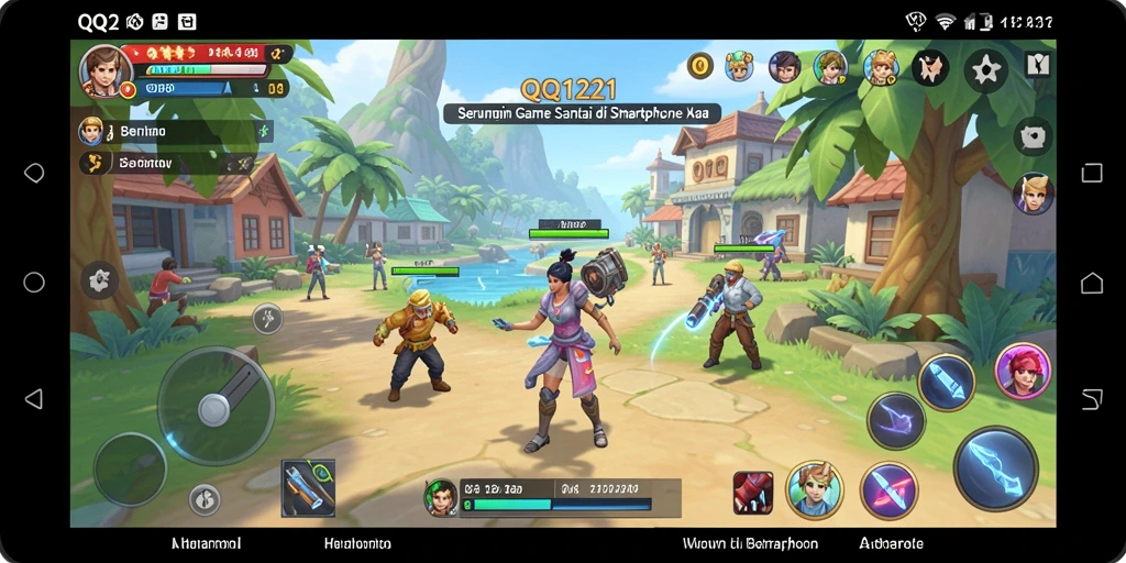 Gameplay seru QQ1221 dengan beragam tantangan dan warna-warni.
