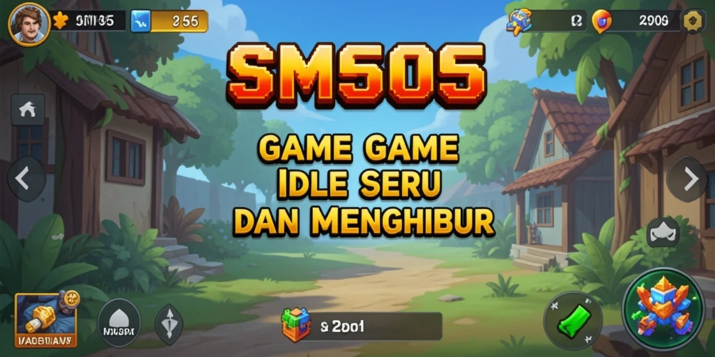 Tampilan gameplay seru dari SM605 yang mengasyikkan.