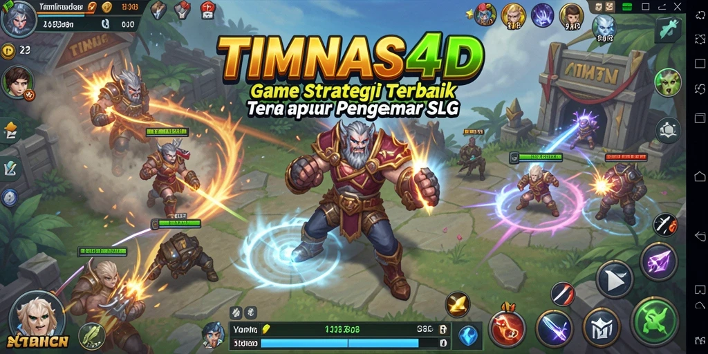 Tampilan menarik dari gameplay TIMNAS4D yang mendebarkan